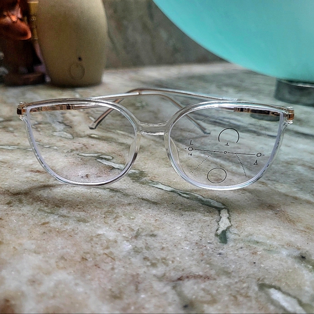Clear Round Glasses